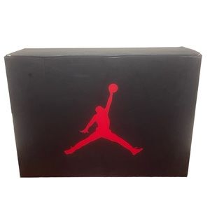 EMPTY SHOE BOX Air Jordan 5 Retro Blue Suede Men’s Size 10 Box 136027-405